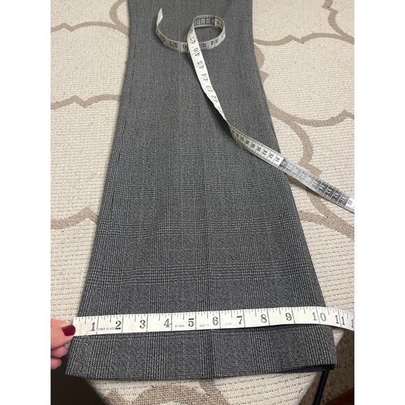 Express Editor Glen Plaid bootcut trouser pants, size 8, NWOT - Picture 8 of 15